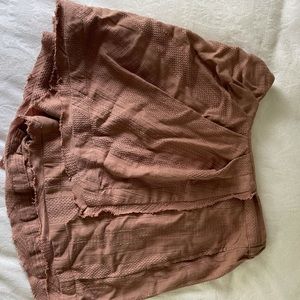 Mauve pink free people skort NWT